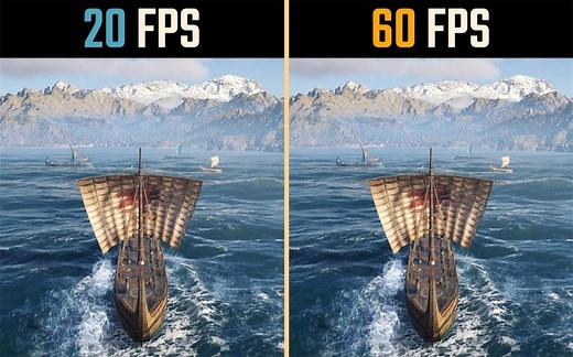 【wolfgang】20FPS vs 60FPS 游戏画面流畅度对比 1080P 60帧视频