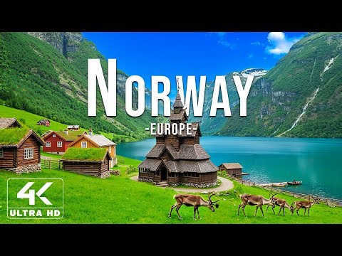 Norway 4K | Explore Majestic Fjords – Dramatic Mountains, Quiet Villages & Pure Nature