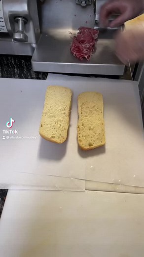 Authentic Italian Deli Sandwich with Gabagool, Fresh Mozzarella, and Roasted Peppers