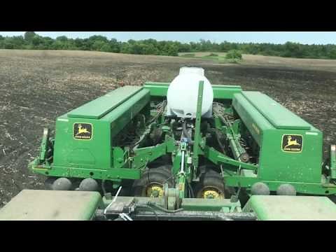 Drilling the Last Field of Soybeans