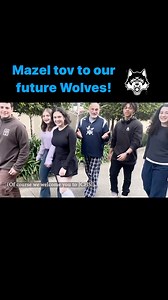 Mazel tov to our future Wolves! We are so excited to welcome you to the pack! #extraordinaryeducation #ofcourse #gowolves🐺 | Jewish Community High School of the Bay