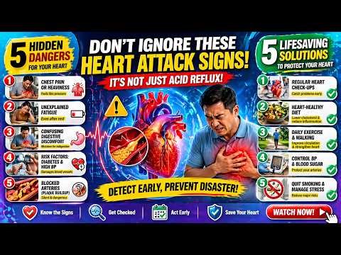 “Most People Miss These Early Heart Attack Symptoms!”
