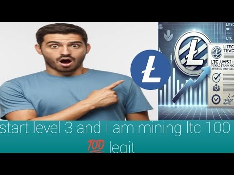 ✅ Free ltc mining site I reach level 3 in 3 days 💯 legit