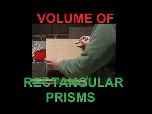 Find The Volume Of Rectangular Prism WITH Real World Example