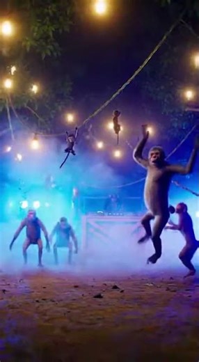 Ultimate Jungle Rave: DJ Chimp Mixing EDM Beats & Monkey Party