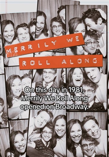 On November 16, 1981, the musical Merrily We Roll Along opened on Broadway. Twelve days later, it closed. The musical ended the collaboration between Stephen Sondheim and Hal Prince, but Sondheim continued to work on it. The 2024 revival spent the majority of its run in the top five highest grossers, and it won the 2024 Tony Award for Best Revival of a Musical (according to Playbill). Next month, the proshot of that production opens in theaters. . #tiktokencyclopediacontest #broadway #musical #m