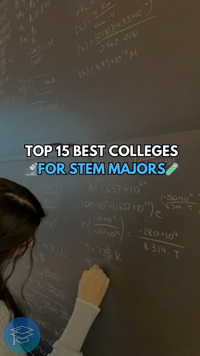 Afuse - App Page on Instagram: " Top 15 Best Colleges for STEM Majors!  Welcome to the world of science, tech, engineering, and math! 燐These schools are shaping the next generation of innovators and problem-solvers! 易  Watch and see our pics for colleges for STEM majors. Tag someone who needs to see this! "