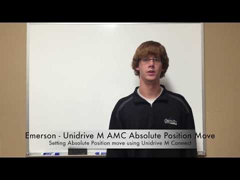 Control Techniques - Unidrive M AMC Absolute Position Setup