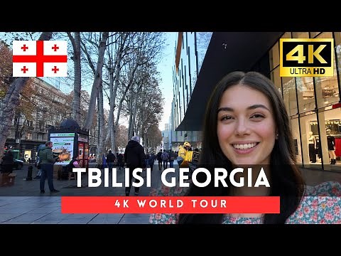 Tbilisi, Georgia walking tour 4k 60fps