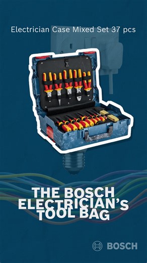 🔌 Current mood: fully charged The electrician’s 2026 tool bag — powered up, switched on, and ready for anything ⚡ This year’s essentials? We’ve got them covered. #BOSCHPROFESSIONAL #HardWorkMadeEasier #PowerTools #Electrician #FYP