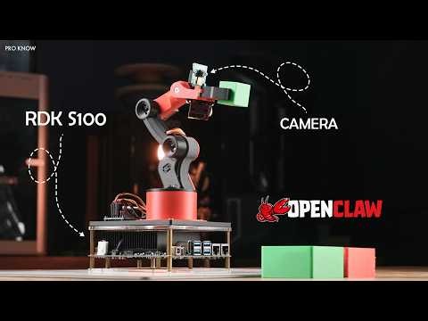 I Gave My Robotic Arm an AI Brain (OpenClaw + RDK S100)