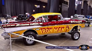 2.5K views · 127 reactions | 1957 Chevrolet Bel Air Gasser @ 2019 Piston Powered Autorama in Cleveland, Ohio | Blown69's Car Show Photos | Facebook