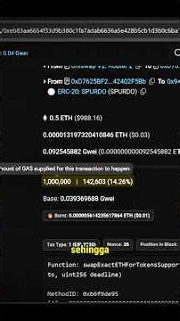Cara Menghitung Transaction Fee di Ethereum (Gas Price × Gas Used)