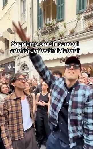LDA & AKA7EVEN GLI ARTEFICI DEI FESTINI BILATERALI #sanremo #lda #aka7even #perte #festini #fyp