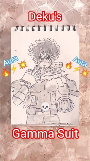 Deku's Gamma Suit | My Hero Academia | #shorts #viral #deku #izukumidoriya