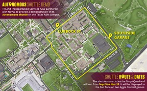 Autonomous Shuttle Demonstration