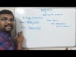 Inheritance(Single;Multi-Level) Video Lecture | Crash Course for EmSAT Achieve