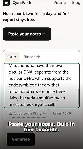I built an AI quiz maker that can't make up facts
