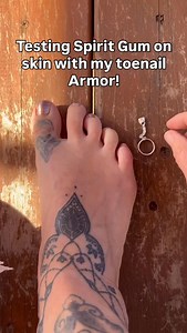 This is my 6th video trying different ways to stick a silver toenail to skin. So far I have tried: 1. Sticky tabs 2. Second skin 3. Lace glue 4. Nail glue (lasted longest 33hrs) 5. Eyelash glue A huge amount of people have come in suggesting I try Spirit Gum to get the silver pinky toeNail Armor to stick to skin, I got some from Amazon the other day and so today I will be testing the spirit gum and see if it can outlast the nail glue, which is the only thing that’s lasted past a day, in fact, th