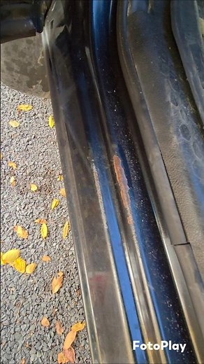 HOW TO do a quick rocker panel / door sill rust repair at home using what you have laying around.