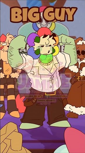 Big guy Dandy dance! ✨️ || Dandy's world #dandysworld #animation #shorts