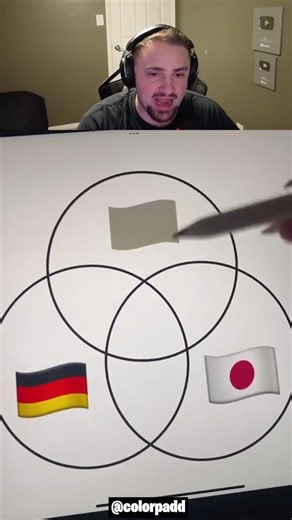 Color Mixing Italy Germany & Japan! 🫨🤯 #fyp #viral #trending #tiktokgrowthchallenge