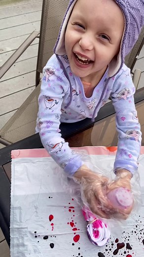Paisley was very particular on her tie dye shirts! #paisleysfight #sundayfunday #tiedye #fyp
