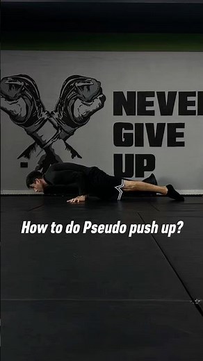 How to do Pseudo push up? #calisthenics #fitness #workout #bodyweighttraining #homeworkout
