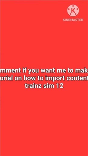 comment if you want me to make a tutorial on how to import content to trainz sim 12 #epic #gaming