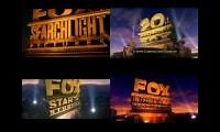 Mix of 4 videos from youtube : 20th Century Fox 2009-2020 fanfares
