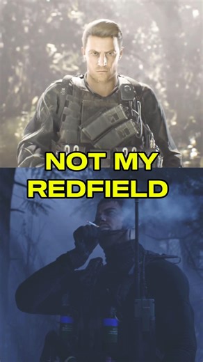 look how they massacred my boy #chrisredfield #residentevil #residentevilrequiem #shorts #re7 #fyp