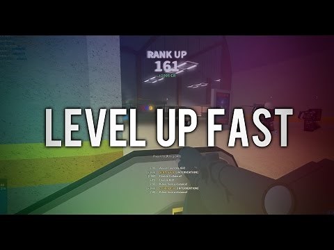 HOW TO LEVEL UP FAST in PHANTOM FORCES!