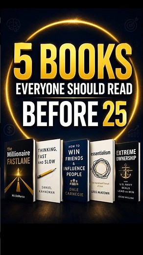 5 Books Everyone Should Read Before 25 (Life-Changing Books) | #books #bookrecommendations