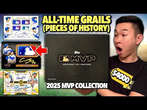 I OPENED THE INSANE $4,000 TOPPS SHOHEI OHTANI x AARON JUDGE MVP COLLECTION BOXES (CRAZY GRAILS)! 😱🔥