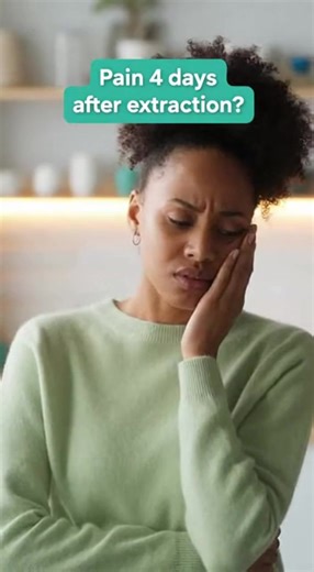 醴 Pain 4 Days After a Tooth Extraction—Is That Normal? By day four...