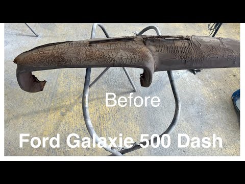 ‘67 Ford Galaxie 500 Dashboard restoration