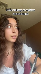 This is me making fun of online autism assessments and a little bit of my own experience getting assessed. As an autistic person with literal thinking some of those questions just make no sense to me #actuallyautistic #autismtraits #autismassessment #asdawareness | Morgan Foley