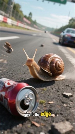 Snail vs Turtle… ON A HIGHWAY?!