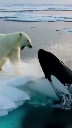 Orca Hunts Polar Bear – Incredible Wildlife Moment!