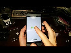 HTC One E8 hard reset сброс настроек графический ключ пароль зависает тормозит висит на заставке