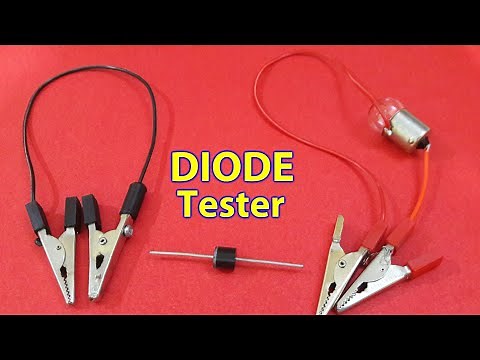 How to test Diode without multimeter