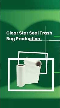 Clear Star Seal Trash Bag Production | HAPLAST GROUP