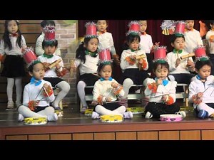 유치원 작은 음악회- 리듬악기 연주
