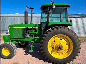 1992 John Deere 4255 - Last One Ever Made - Sold Record Price Today on Lennox, SD Auction