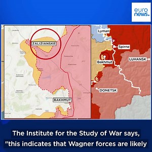 2.5K views · 81 reactions |  Ukraine war in maps: Russian operations in Ukraine appear to have significantly decreased in pace, according to the ISW. | Euronews English | Facebook