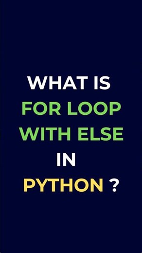 ‪@CodeEmblem‬ For-else? #python #learning #data #dataanalysis #datascience #shorts #ytshorts #code