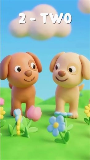 Count the Animals 🐘🐶🐢🐦🐰 | Learn Numbers 1-5 for Kids #kidssongs #kidseducatio #kids