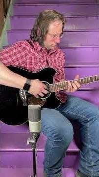 2000s Wechter Pathmaker 3101 double-cutaway acoustic/electric guitar #wechterguitars