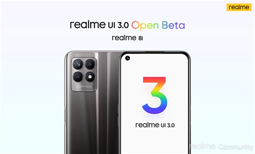 Realme UI 3.0 x Android 12 Open Beta Now Available for Realme 8i - Gizmochina