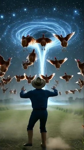 an alien comes to the earth and attracted all hens to its spaceship.#aliens #hens #ytshorts #shorts